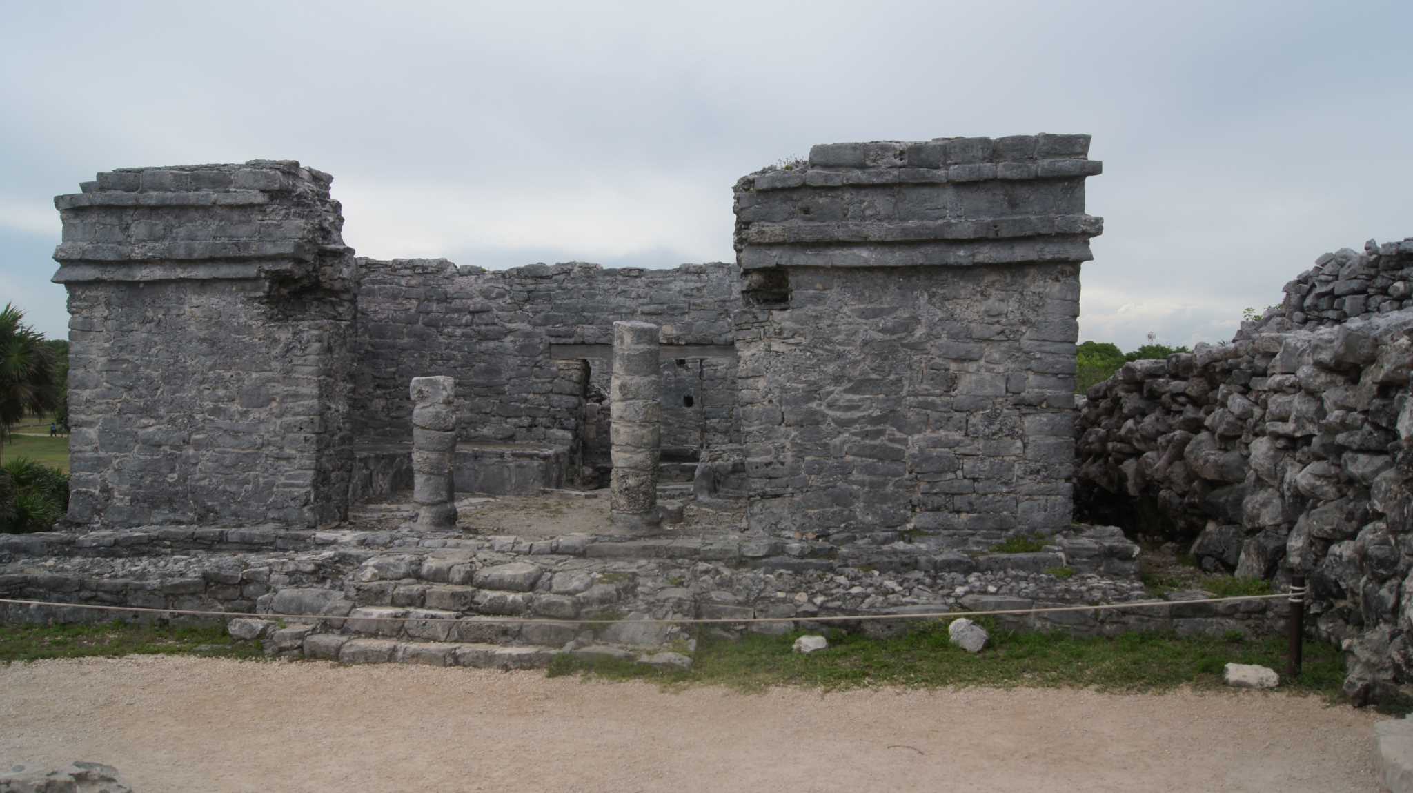    .   . Tulum ruins 